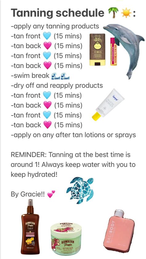 Tan tan tan!! #summer #tan 🌴🌊 | Tanning tips, Tanning routine, Tanning ...