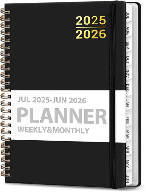Amazon.com : Planner 2025-2026 for Women & Men, Weekly and Monthly ...