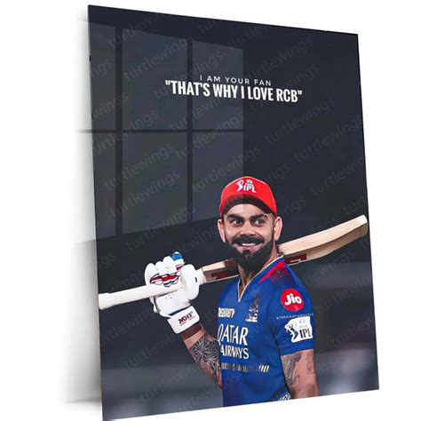 Cricket Metal Poster | Virat Kohli Metal Poster – Iconic Cricket Legen ...