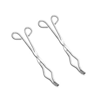 MANIKARN Stainless Steel Crucible Tong 10 Inch (Set of 2 Piece) – Heat ...