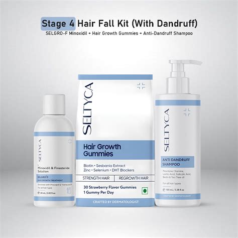 Stage 4 Hair Fall Kit (With Dandruff) – Seltyca