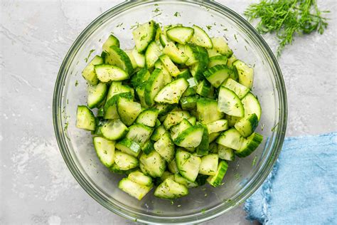 Fresh & Easy Cucumber Salad Recipe