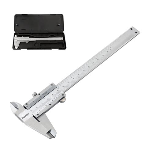 Rigckoml Vernier Caliper 6 Inch, 6" Non Digital Caliper, 0-6Inch/0 ...