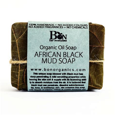 African Black Mud Soap – Bon Organics