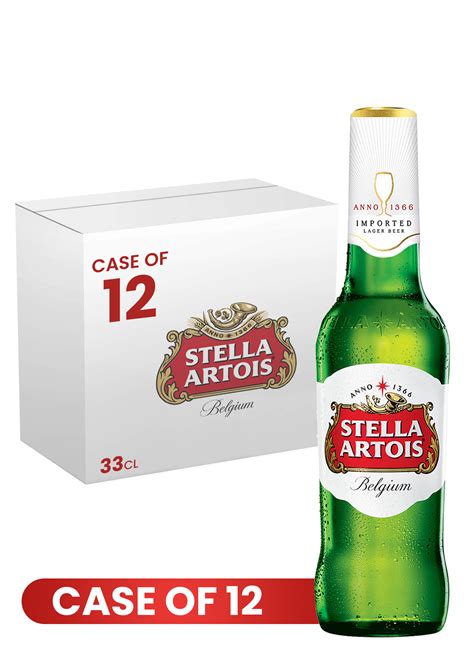 Stella Artois Beer 33cl x 12 bottles case - Special Offer