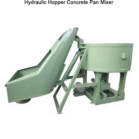 Pan Mixer - Hydraulic Hopper Concrete Pan Mixer Manufacturer from ...
