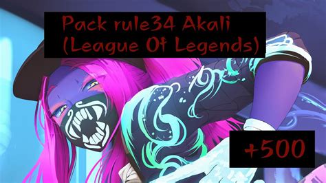 Pack de Imágenes RULE 34 de Akali (League Of Legends) por MF y DRIVE By ...