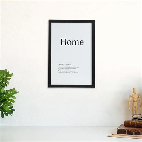 Buy Spectrum Glass Quote Picture Frame - 33x48cm from Home Centre at ...