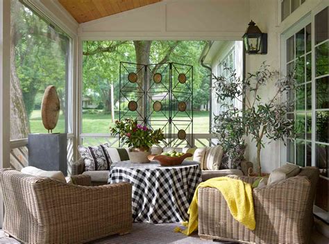 Back Screened Porch Decorating Ideas