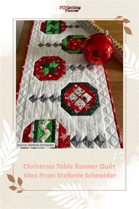 Christmas Table Runner Quilting Patterns Free 的图像结果