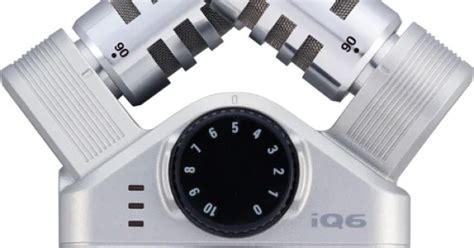 Buy Zoom iQ6 Stereo X/Y Microphone for iOS Devices in India at lowest Price