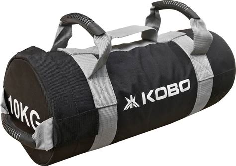 KOBO 10 Kg Sandbag Adjustable Weight Power Training Filled Fitness ...