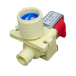 PARDZWORLD Water Inlet Feed Valve 1 Way DC Power 12V Suitable for LG ...