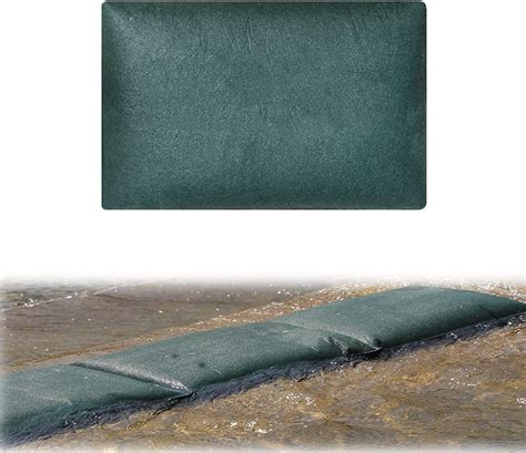 2 pcs Water Activated Flood Barrier Sandless Sand Bags Flood Barriers ...