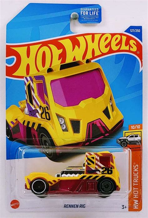 Hot Wheels 2022 - Collector 127/250 - HW Hot Trucks 10/10 - Rennen Rig ...