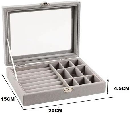 Jewelry Box - Travel Jewelry Case,Mini Jewellery Box,Portable Jewelry ...