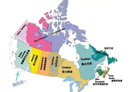 加拿大地图 - 世界地图全图 - 地理教师网