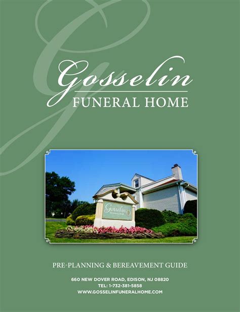Calaméo - Gosselin Funeral Home