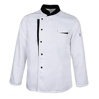 THE STYLE SUTRA® Long Sleeves Chef Jacket Coat Hotel Waiters Kitchen ...