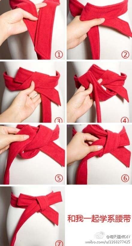 How To Wear Belts How to tie a bow on a coat. - Discover how to make ...