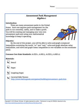 Compound Inequalities and More by Steve's Marvelous Math | TPT