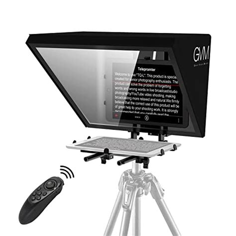 Tablet Camera Mount Teleprompter 的图像结果