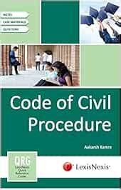 Buy Lexisnexis Quick Reference Guide - Code Of Civil Procedure Book ...