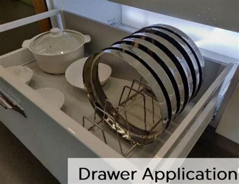 Ebco Livsmart Kitchen Drawer Rack - Thali - KnobsKart.com, Flat 20% off ...