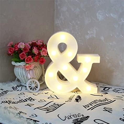 Buy Party Propz Marquee Alphabet Light Letters For Room Lights-(&) Led ...