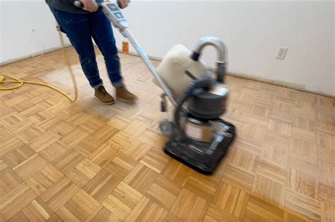 Refinishing Parquet Floors: Start-to-Finish — the Awesome Orange