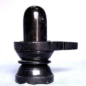 vrindavan shopi BLACK STONE SHIV LINGA PINDI FOR HOME TEMPLE Decorative ...