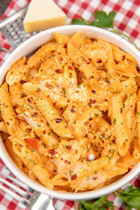 Crock Pot Italian Chicken Pasta - Plain Chicken