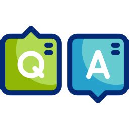 Questions and answers Animated Icon | Free communications Animated Icon