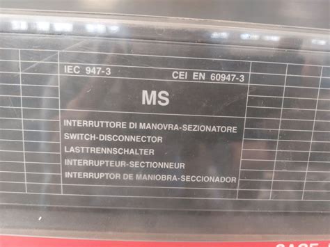 Abb Sace Emax E1N/Ms 12 Circuit Breaker – Aeliya Marine Tech