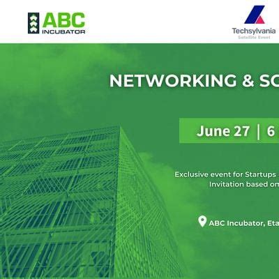 Networking & Social Night by Transilvania IT Cluster & ABC Incubator ...
