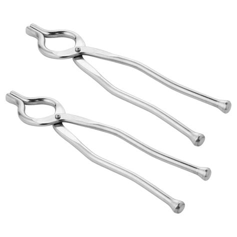 Kuber Industries 2 Piece Stainless Steel Pakkad, Sansi, Tong, Kitchen ...