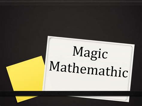 Image result for How to Do Math Magic