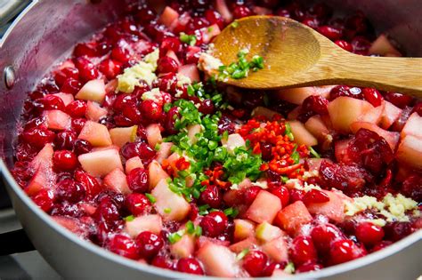 Spicy Cranberry-Apple Relish Recipe