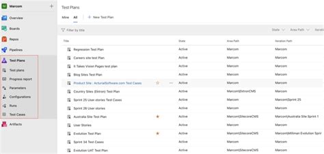 Image result for Azure DevOps Test Case Management