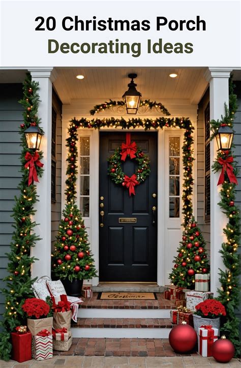 20 Christmas Porch Decorating Ideas – ToolzView
