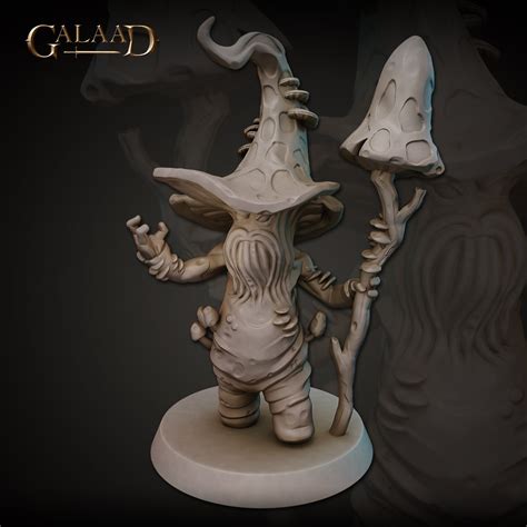Myconid 3 | 32 Mm Scale | Tabletop | Unpainted Miniature | Dnd ...