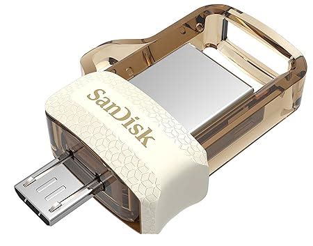 SanDisk Ultra Dual 64GB USB 3.0 OTG Pen Drive (Gold) : Amazon.in ...
