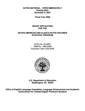 Fillable Online 2008 NAANCSP Application - NCELA Fax Email Print ...