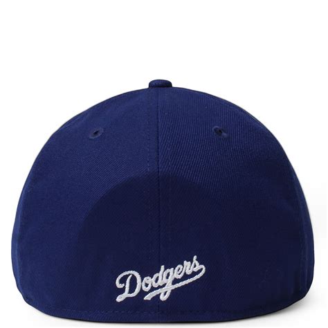 NEW ERA CAPS MLB Los Angeles Dodgers Overlap Logo 5950 Fitted Hat ...