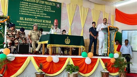 MoS Home inaugurates Rs 56 crore ITBP infra projects in Arunachal - MoS ...