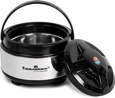 Buy AE MAHARANI Stainless Steel Casserole Hot Case With Lid, 1500 ml ...