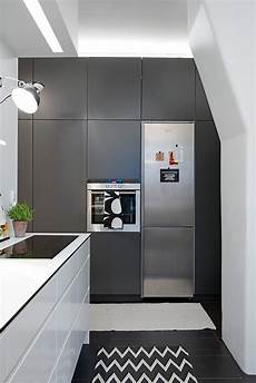 Built In Kitchen Appliances by Swedish Apartment Boasts Exciting Mix Of And New Built In Kitchen Appliances