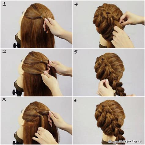 Inside Out French Braid Tutorial 的图像结果