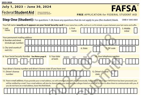 FAFSA Form 的图像结果