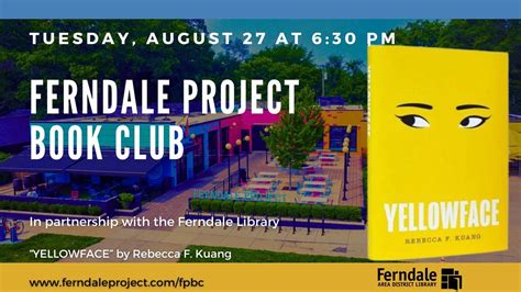 Ferndale Project Book Club, Ferndale Project, 27 August 2024 | AllEvents.in